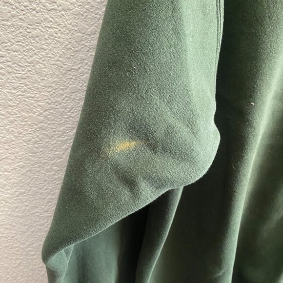 Y2K Oregon Ducks Varsity Athletic by Cadre Crew Sweatshirt Green Men's Large VTG - Picture 4 of 4